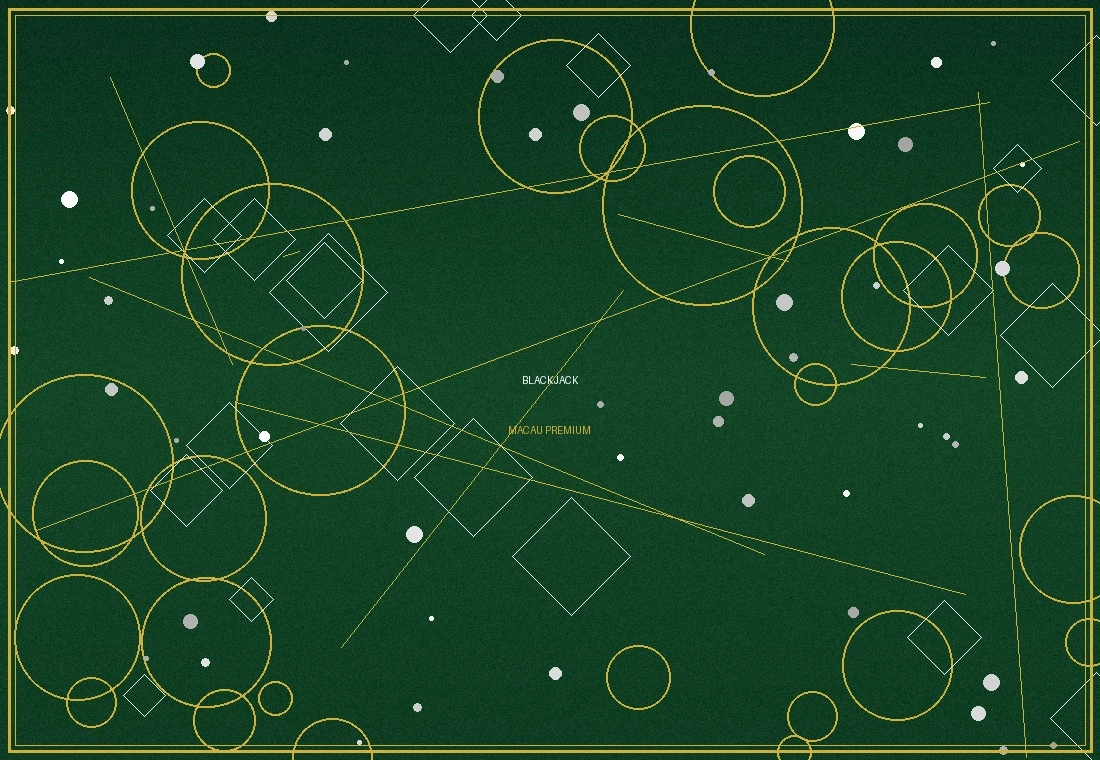 澳门赌场二十一点牌桌